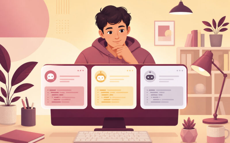 انتخاب ایجنت کدنویسی روی میز کار؛ مقایسه چند دستیار روی صفحه